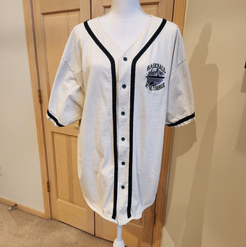 Tigers Stadium Baseball At The Corner White Shirt